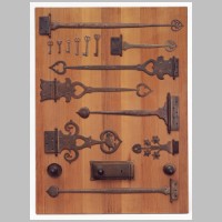 Voysey, Eight hinges, six keys and two handles, Victoria and Albert Museum.jpg